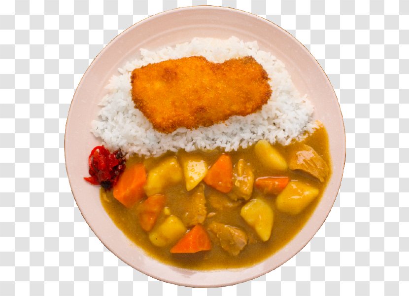 Chicken Katsu Japanese Curry Rice And Yellow Tonkatsu - Katsudon Transparent PNG