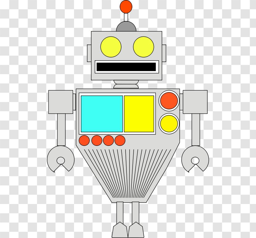 Clip Art Product Design Line - Area - Microsoft Build Robot Transparent PNG