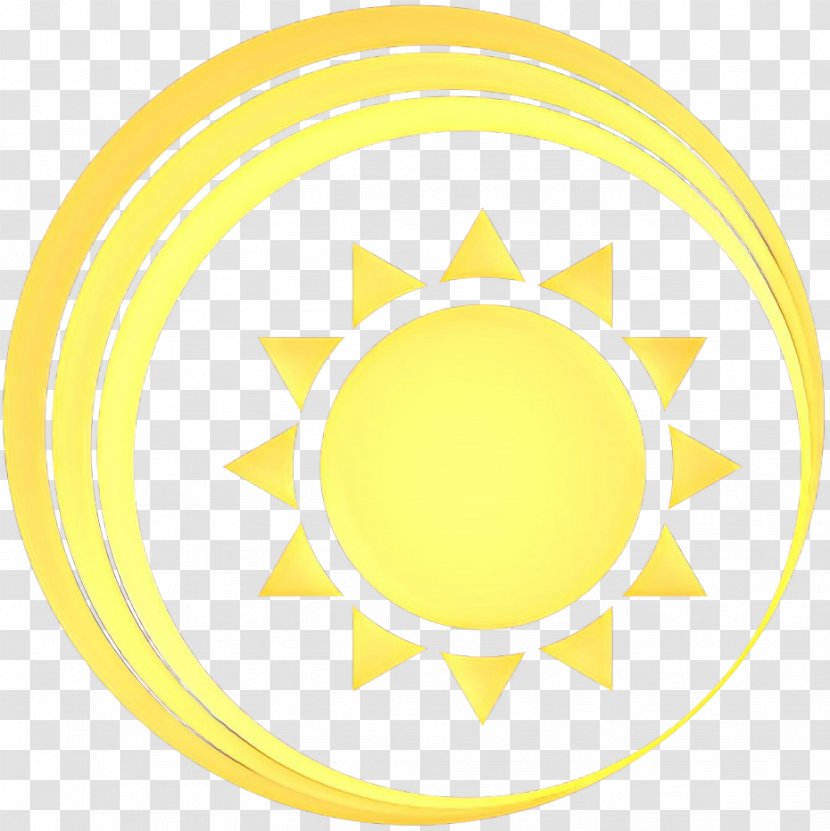 Yellow Circle - Oval - Sticker Transparent PNG