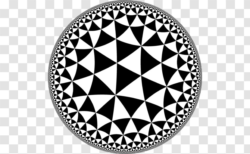 Circle Limit III IV Tessellation Hyperbolic Geometry - Circular Pattern Transparent PNG