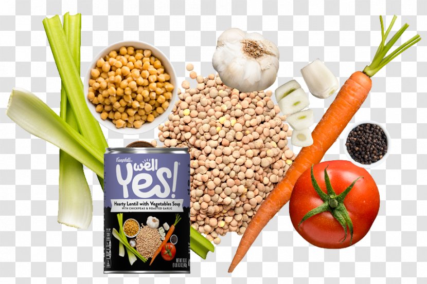 Mixed Vegetable Soup Lentil Vegetarian Cuisine - Natural Foods Transparent PNG