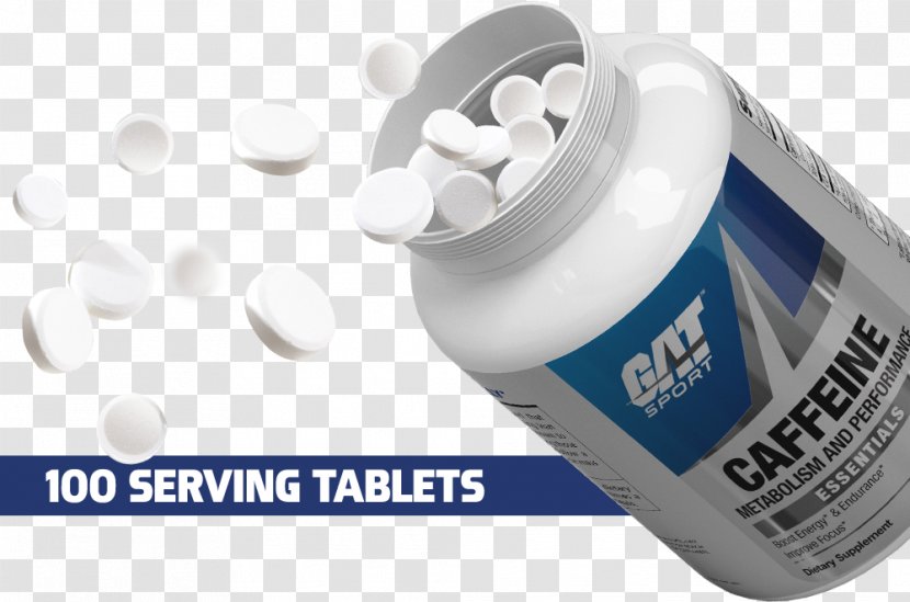 Caffeine Dietary Supplement Drug Bodybuilding Tea - Tablet Transparent PNG