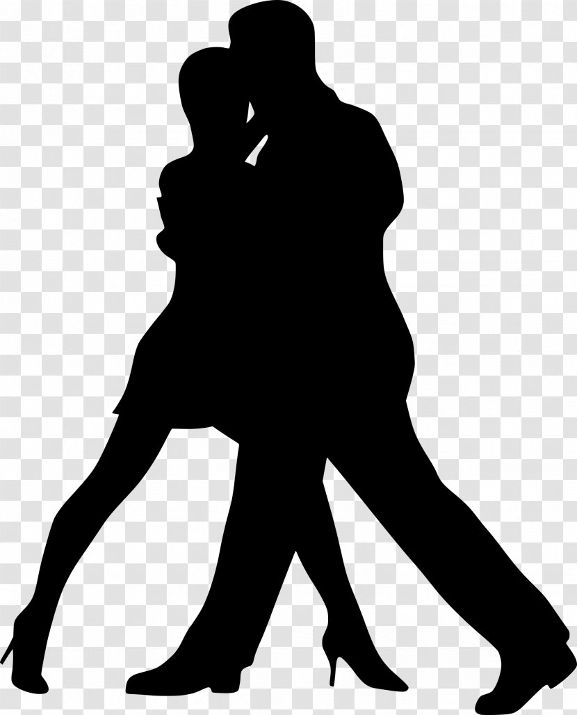 Ballroom Dance Drawing Salsa Silhouette - Couple Transparent PNG