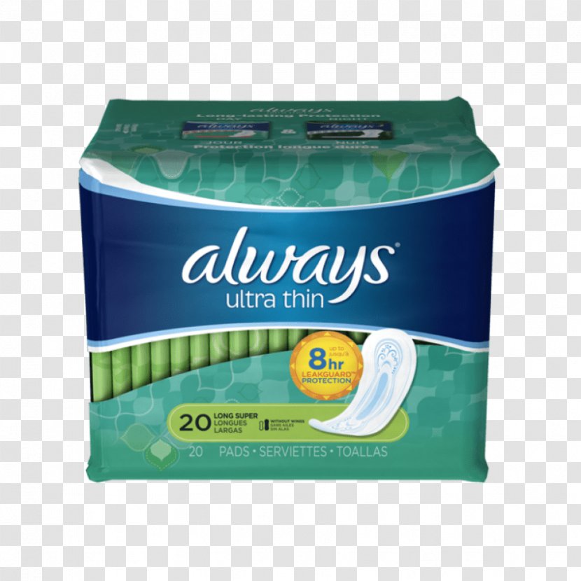 3 PACK Of Always Ultra Thin Sanitary Napkin Maxi With Wings Extra Heavy Overnight Pads - 36 CountSanitary Pad Transparent PNG