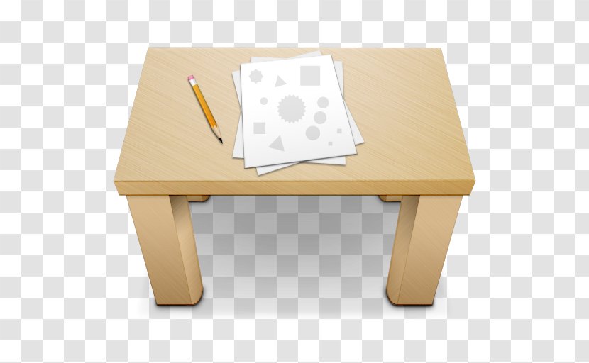 Desktop Computer ICO Icon - Business - Table Transparent PNG