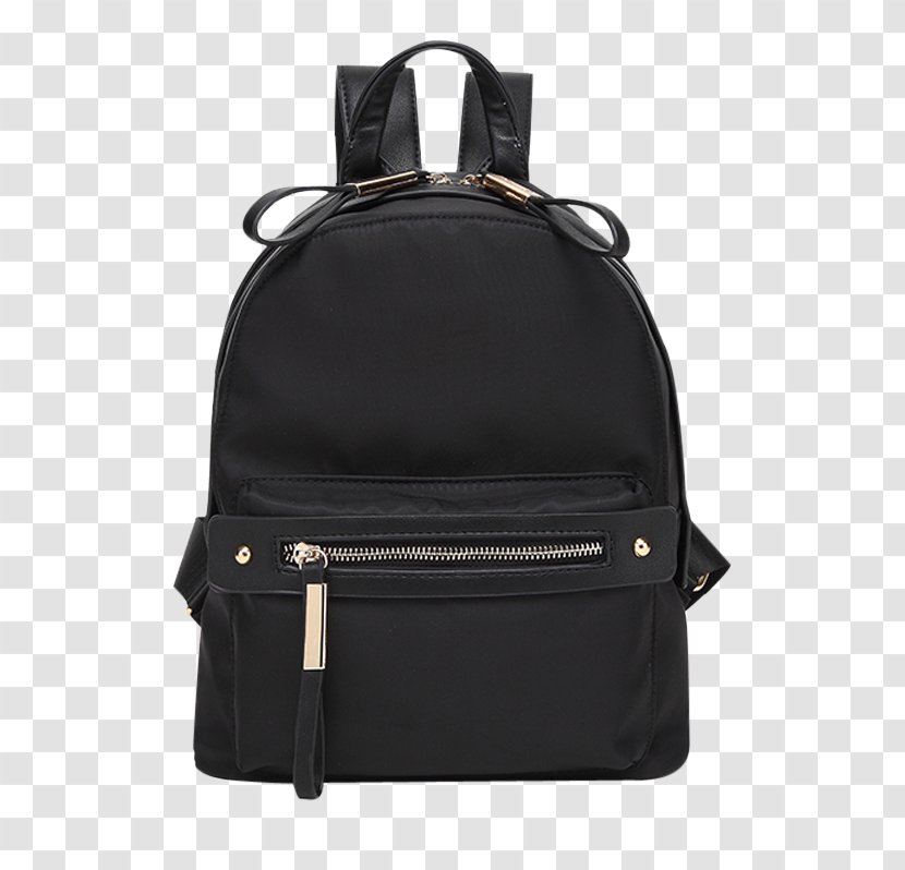 Handbag Backpack TUMI Voyageur Halle Woman - Black - Zipper Transparent PNG