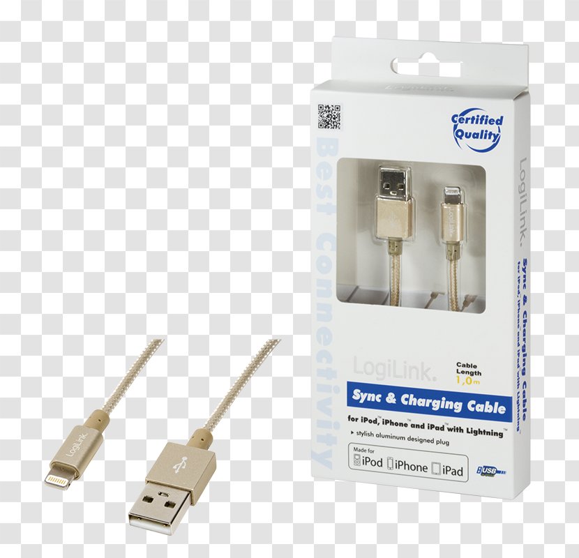 Electrical Cable Lightning USB Adapter Connector - To - Apple Data Transparent PNG