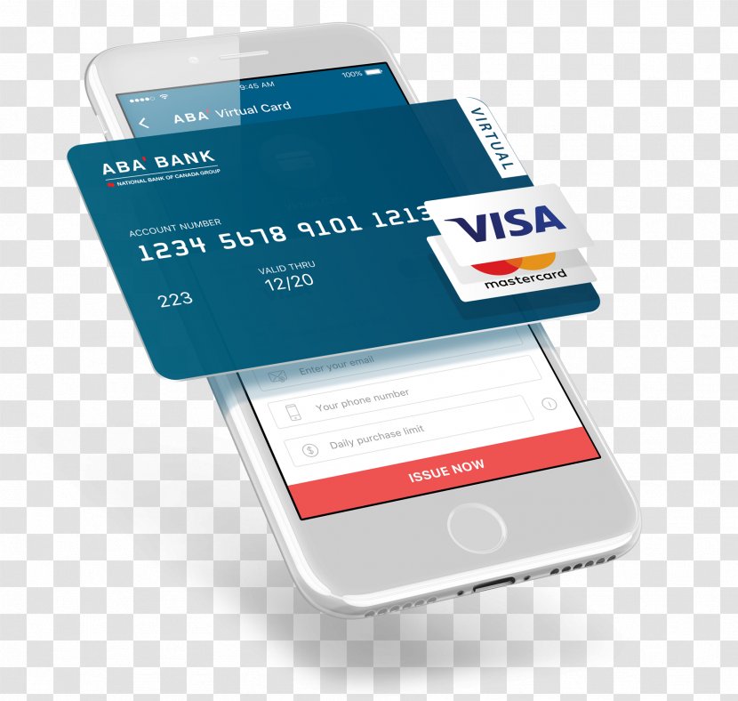 ABA Bank Credit Card Routing Transit Number Mastercard - Banner Transparent PNG