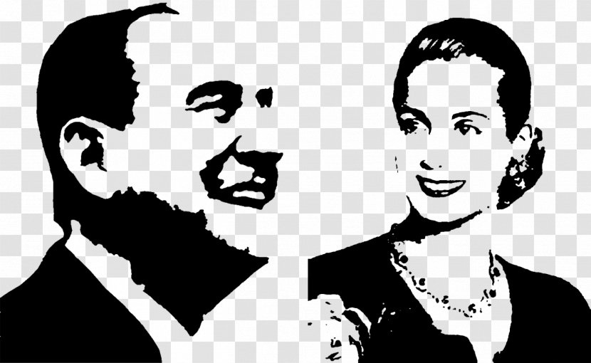 Argentina Loyalty Day Stencil Peronism Justicialist Party - Silhouette - Eva Peron Transparent PNG