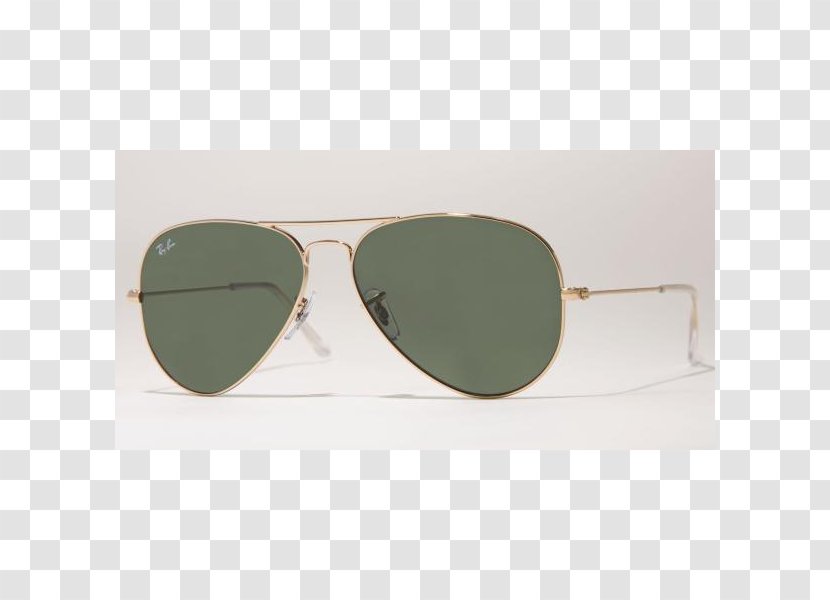 Ray-Ban Aviator Classic Sunglasses - Mirrored - Ray Ban Transparent PNG