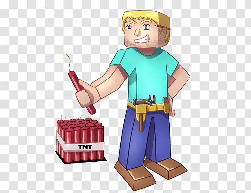 Minecraft: Pocket Edition Illustration TNT Clip Art - Computer Servers - Minecraft Tnt Transparent PNG