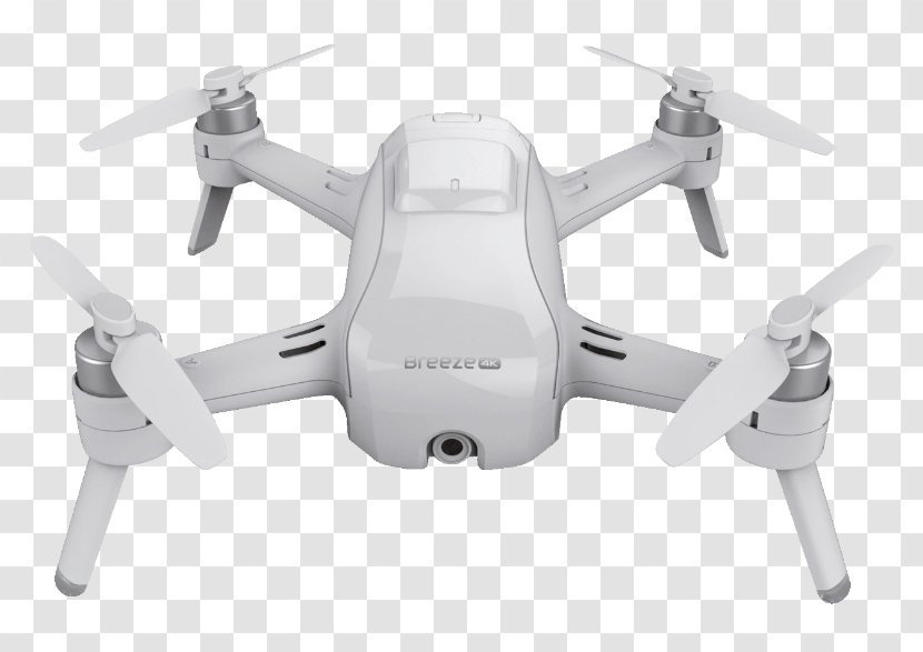 Mavic Pro Unmanned Aerial Vehicle Quadcopter Yuneec Breeze 4K Resolution - Aircraft Transparent PNG