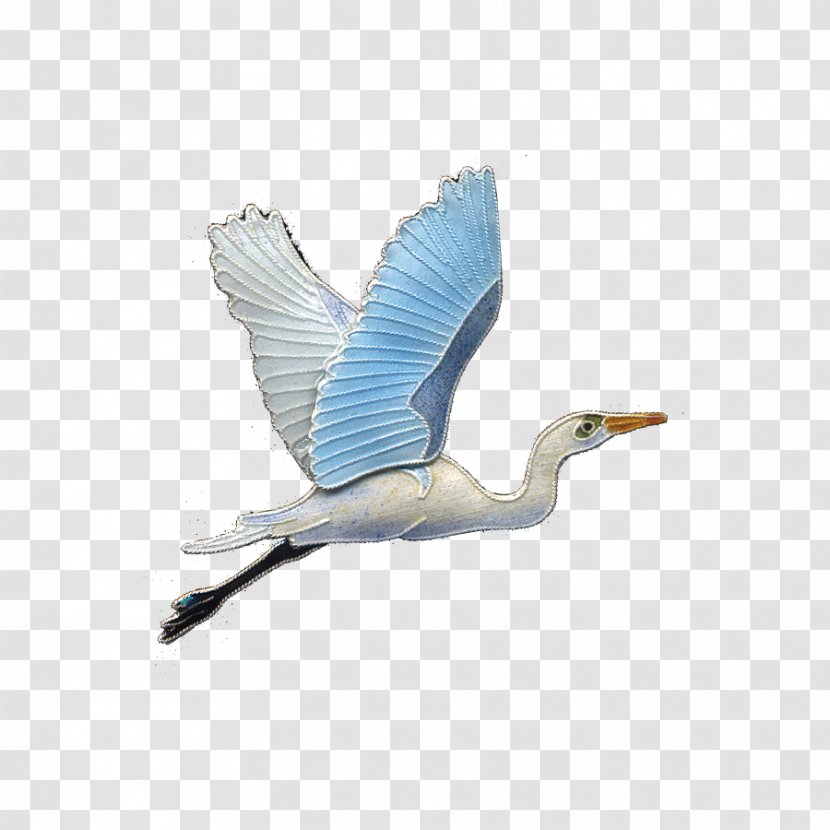 Bird Great Egret Jewellery Pelecaniformes Transparent PNG
