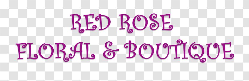 Logo Brand Flower Garden Font - Pink M - Line Transparent PNG