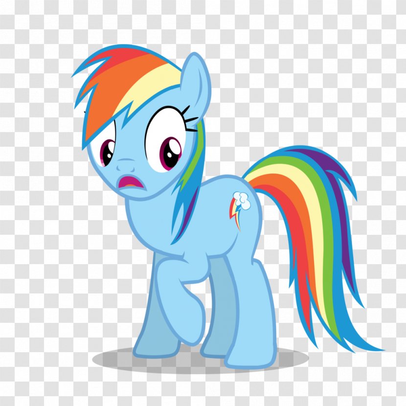 Pony Rainbow Dash Horse DeviantArt - Tail Transparent PNG