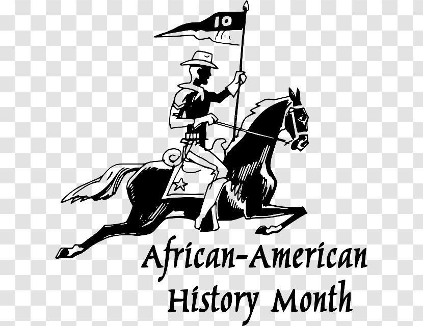 Second World War Clip Art African-American History Black Month - Cowboy - African American Transparent PNG