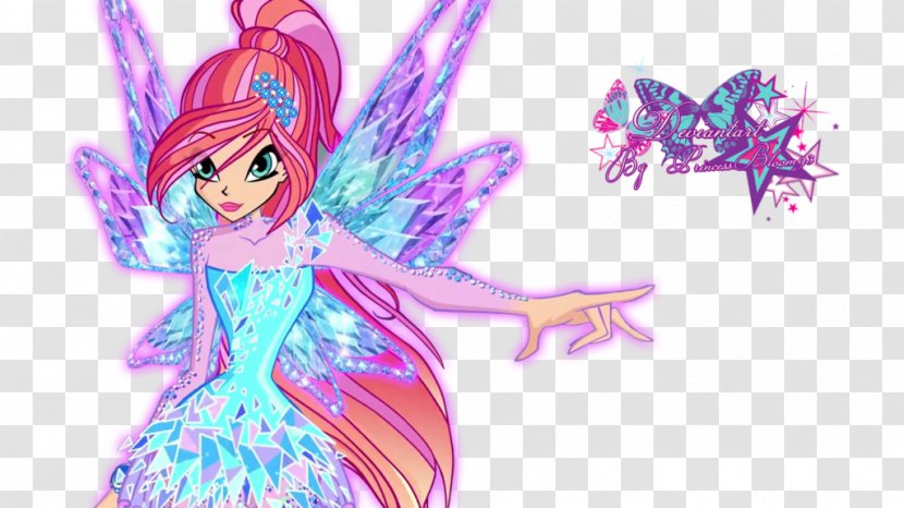 Bloom Flora Stella Winx Club - Flower - Season 6 ClubSeason 1Fairy Transparent PNG