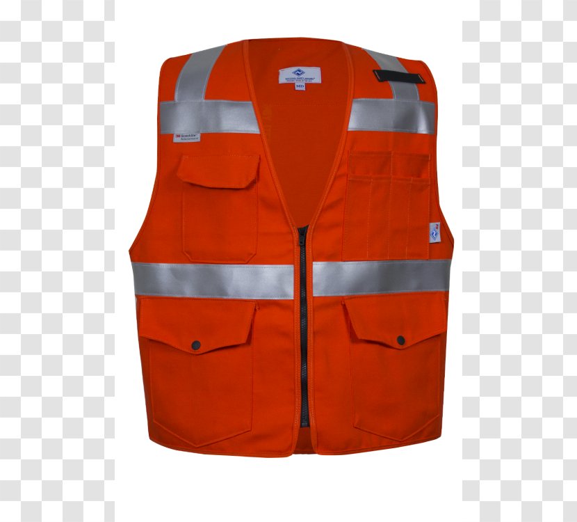 Gilets High-visibility Clothing Jacket Pocket - Highvisibility - Safety Vest Transparent PNG
