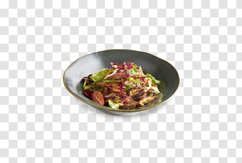 Chicken Salad Donburi Japanese Cuisine Dish - Wagamama - Sirloin Steak Transparent PNG