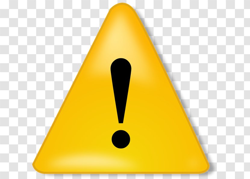 Warning Sign Icon Hazard Symbol Clip Art - Attention Transparent PNG