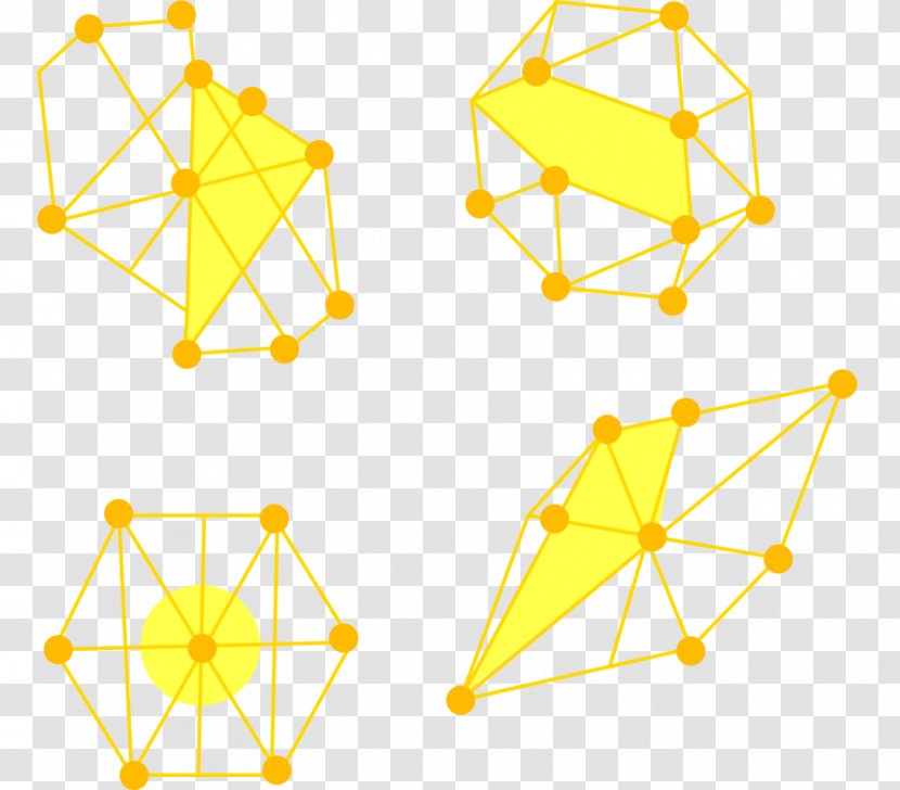 Download Yellow Angle - Art Paper - Vector Lines Irregular Galaxy Transparent PNG