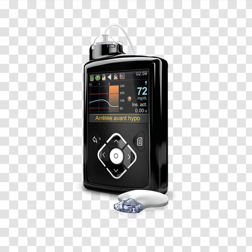 Insulin Pump Minimed Paradigm Medtronic Diabetes Mellitus - Electronics Transparent PNG