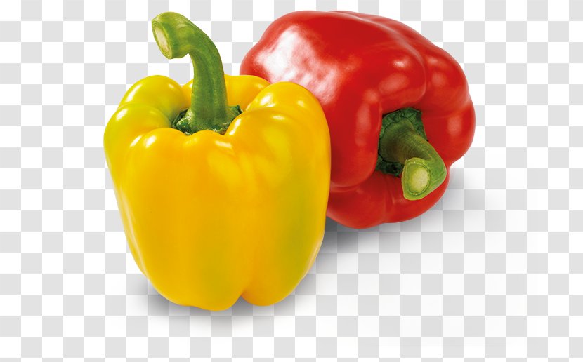 Chili Pepper Yellow Cayenne Bell Friggitello - Red - Paprika Fruits Transparent PNG