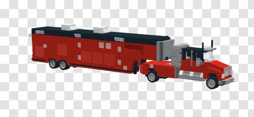 Fire Engine Model Car Motor Vehicle - Transport - Lego Truck Transparent PNG