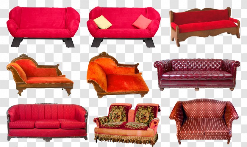 Furniture Sofa Bed Couch Divan - Chair Transparent PNG