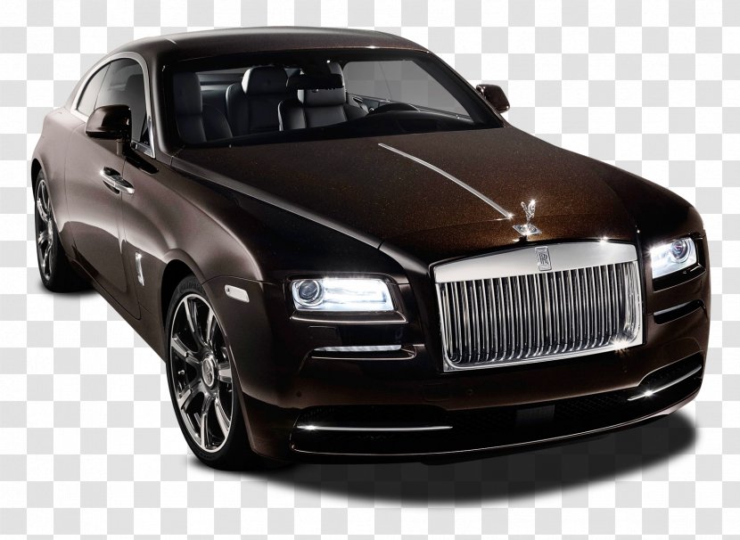 Rolls-Royce Phantom V I 2015 Wraith Car - Bumper - Black Rolls Royce Transparent PNG
