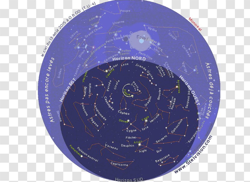 Carte Du Ciel Astronomy Night Sky Green Flash - Meteor Shower Transparent PNG