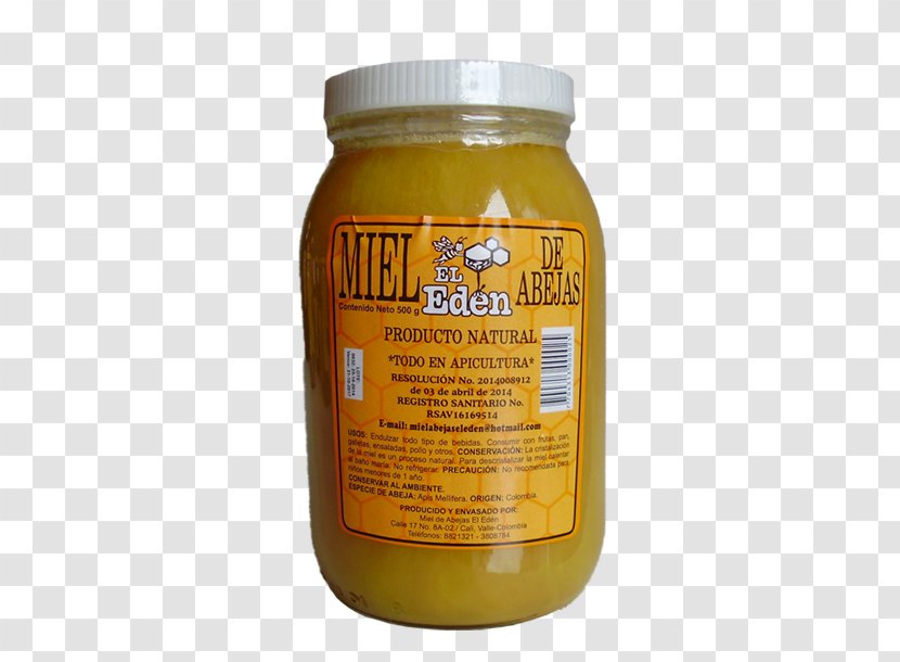 Condiment Honey - Miel De Abeja Transparent PNG