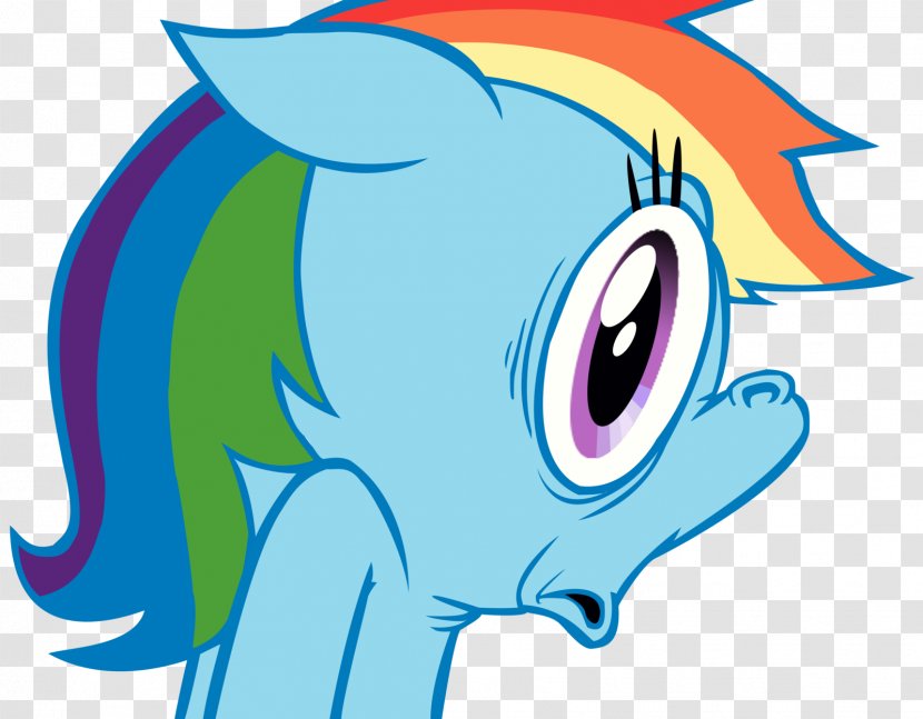 Rainbow Dash My Little Pony Fluttershy - Heart Transparent PNG