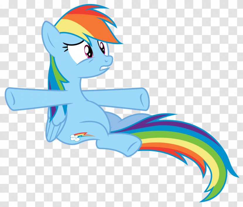 Rainbow Dash Applejack Pony Art - Sky Transparent PNG