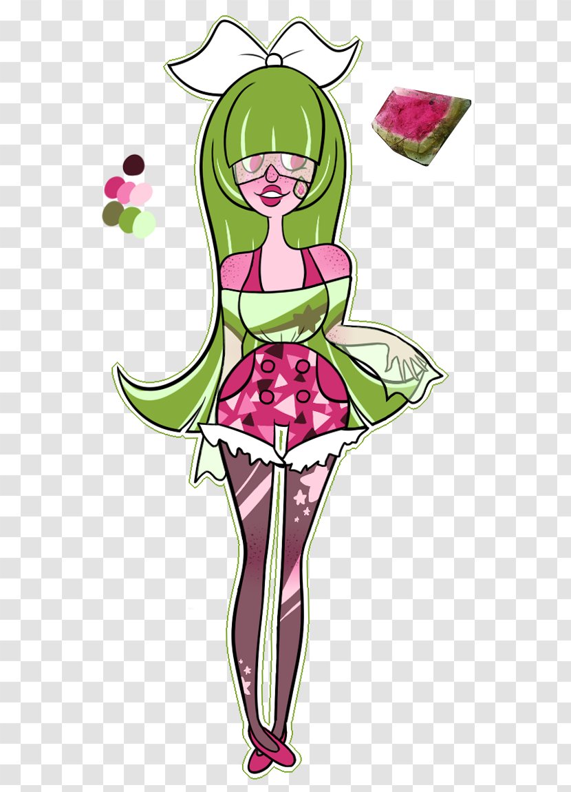 Tourmaline Gemstone Pearl Drawing Art - Rubellit - Human Canon Transparent PNG