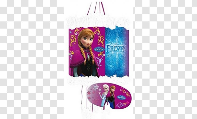 Elsa Anna Olaf Piñata Party Transparent PNG