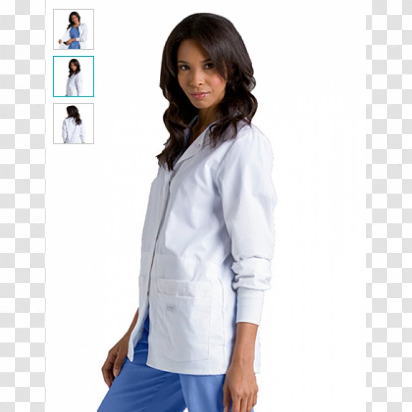 Blazer Blouse Dress Shirt Lab Coats Sleeve - Top Transparent PNG