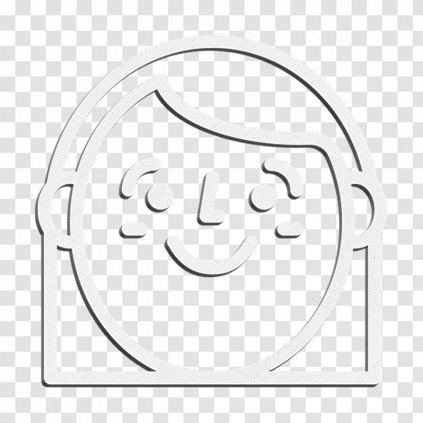 Happy People Icon Woman Icon Emoji Icon Transparent PNG