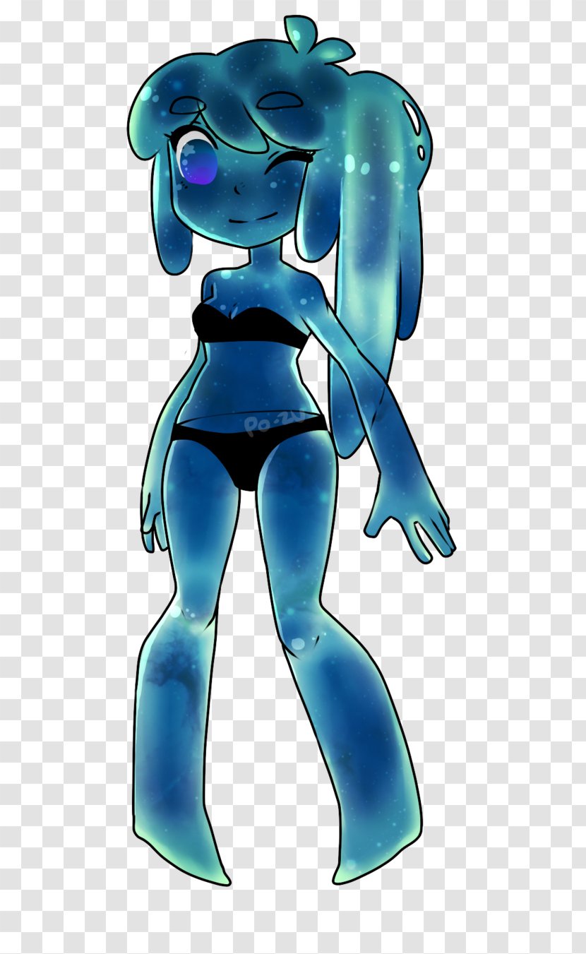 Cobalt Blue Teal Turquoise Cartoon - Slime Transparent PNG