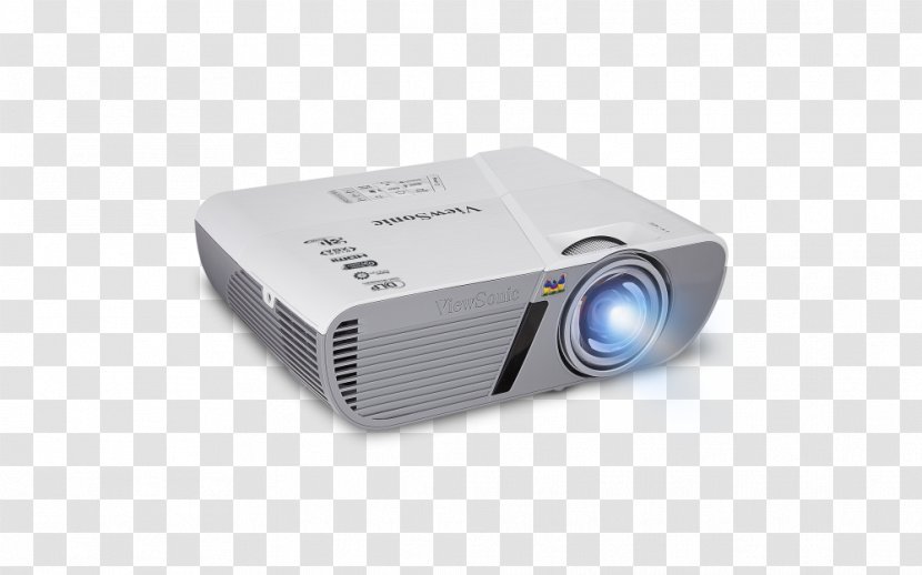 LG Ultra Short Throw PF1000U ViewSonic LightStream PJD5553Lws Multimedia Projectors - Electronics Accessory - Projector Transparent PNG