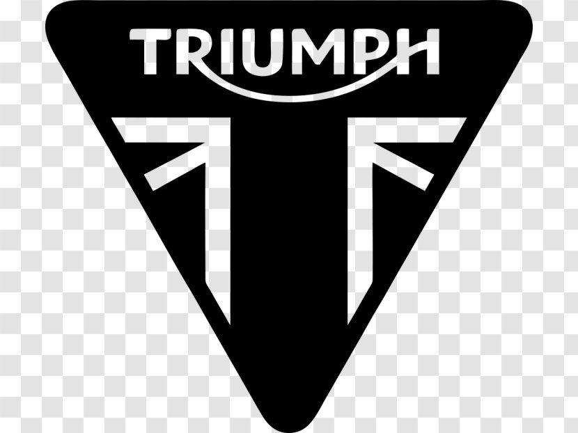 Triumph Motorcycles Ltd Owners Motor Cycle Club Logo Tiger 800 - Black And White - Motorcycle Transparent PNG