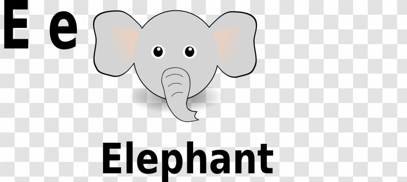Baby Jungle Animals Elephant Clip Art - Frame - Learning Clipart Transparent PNG