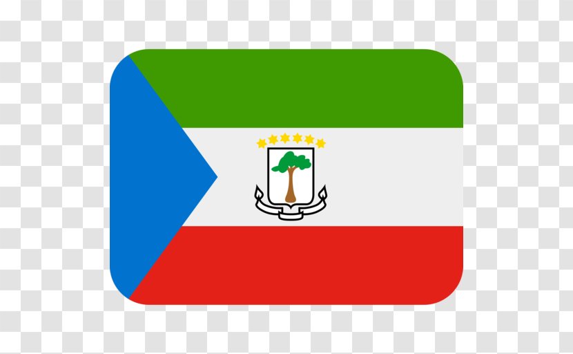 Flag Of Equatorial Guinea Emoji - Area Transparent PNG
