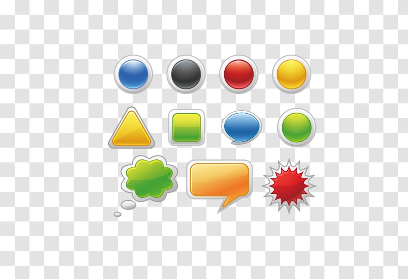 Button Circle Icon - World Wide Web - Triangle Sticker Transparent PNG