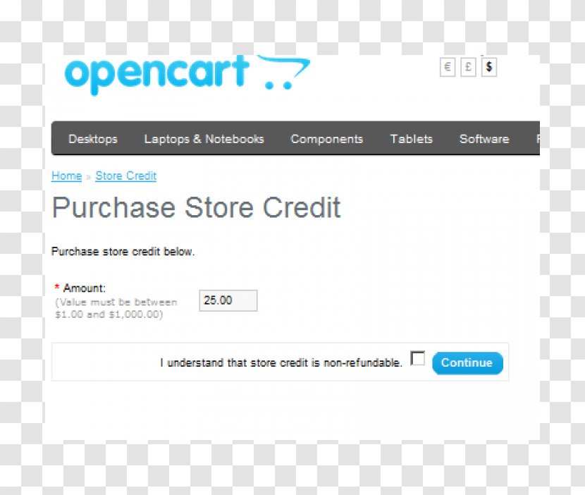 OpenCart Software Extension E-commerce Stock - Payment - Shopping Cart Transparent PNG