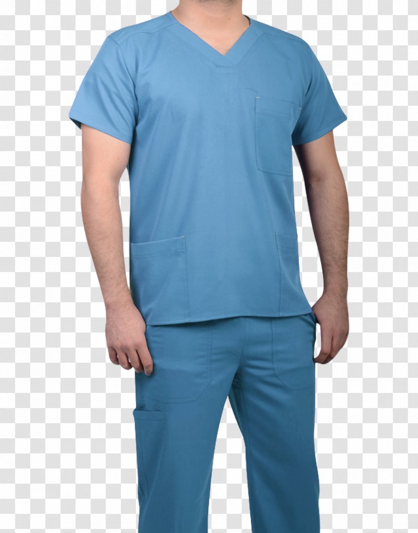 Scrubs T-shirt Lab Coats Sleeve - Tshirt - Nurse Uniform Transparent PNG