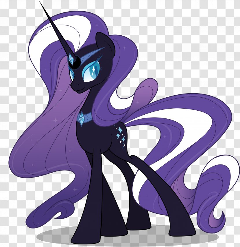 Rarity Nightmare Princess Luna Celestia Cadance - Vertebrate Transparent PNG