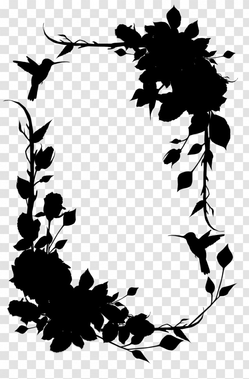 Floral Design Flower Borders And Frames Clip Art Rose - Stencil - Leaf Transparent PNG