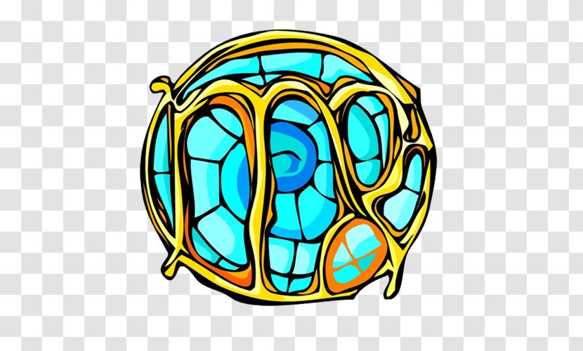 Stained Glass Art Suncatcher - Reining - Zodiac Transparent PNG