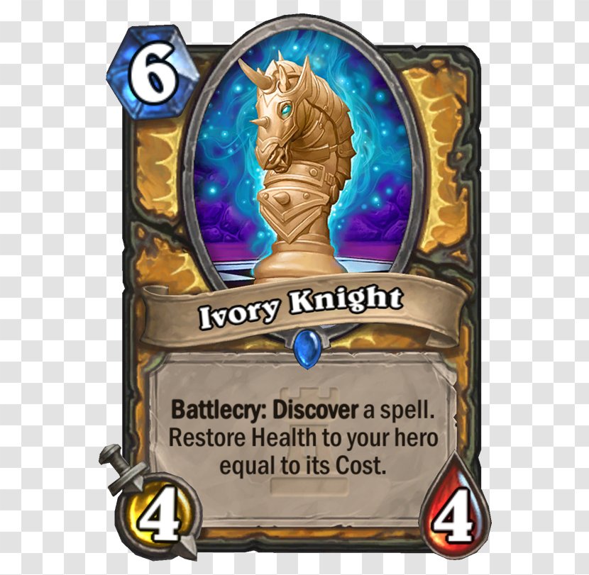 Knights Of The Frozen Throne Ivory Knight Paladin Protect King! Silverware Golem - Pcgamesn - Hearthstone Transparent PNG